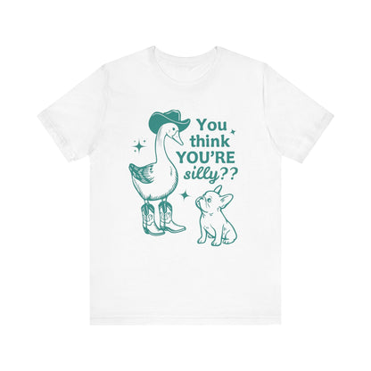 French Bulldog Silly Goose Tshirt
