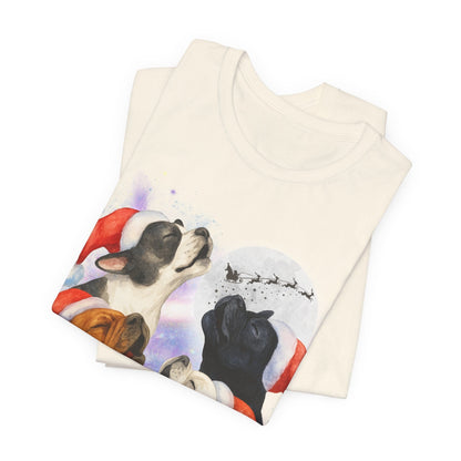 Frenchie Christmas Howliday TShirt