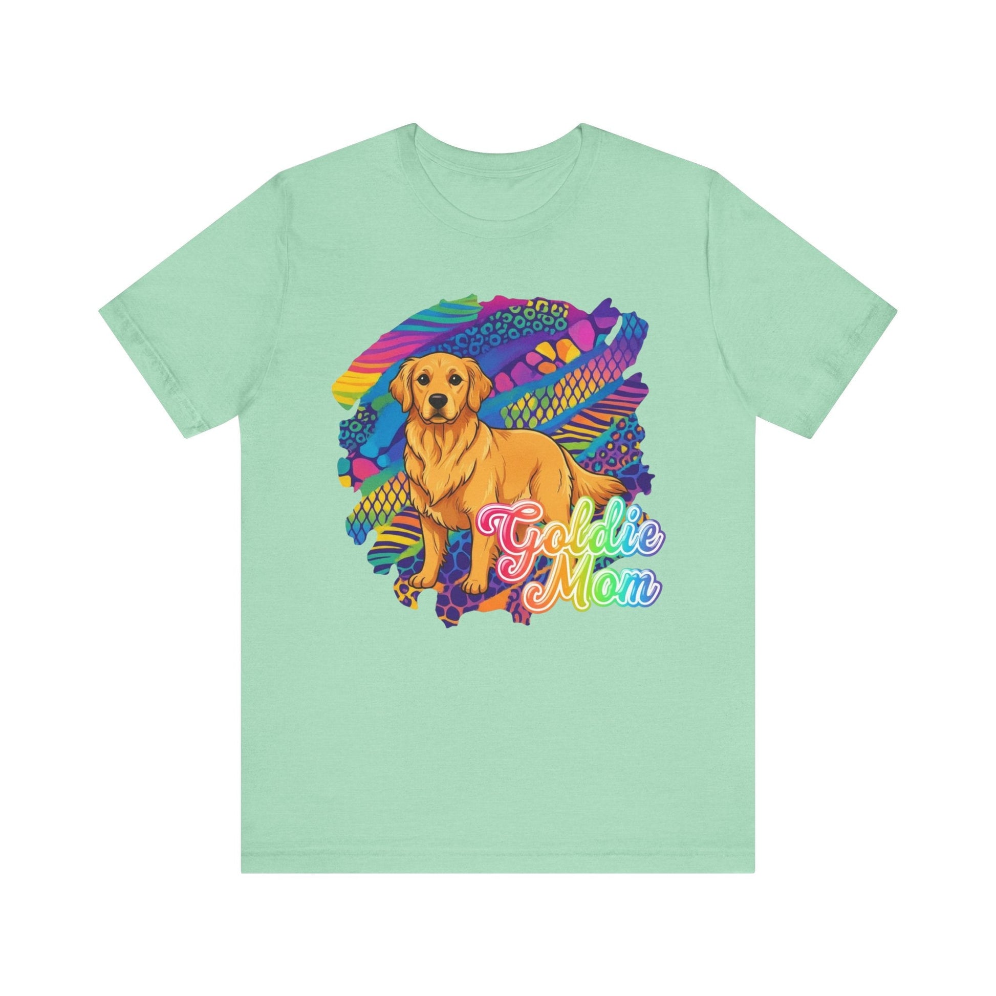 Golden Retriever 90's Neon TShirt