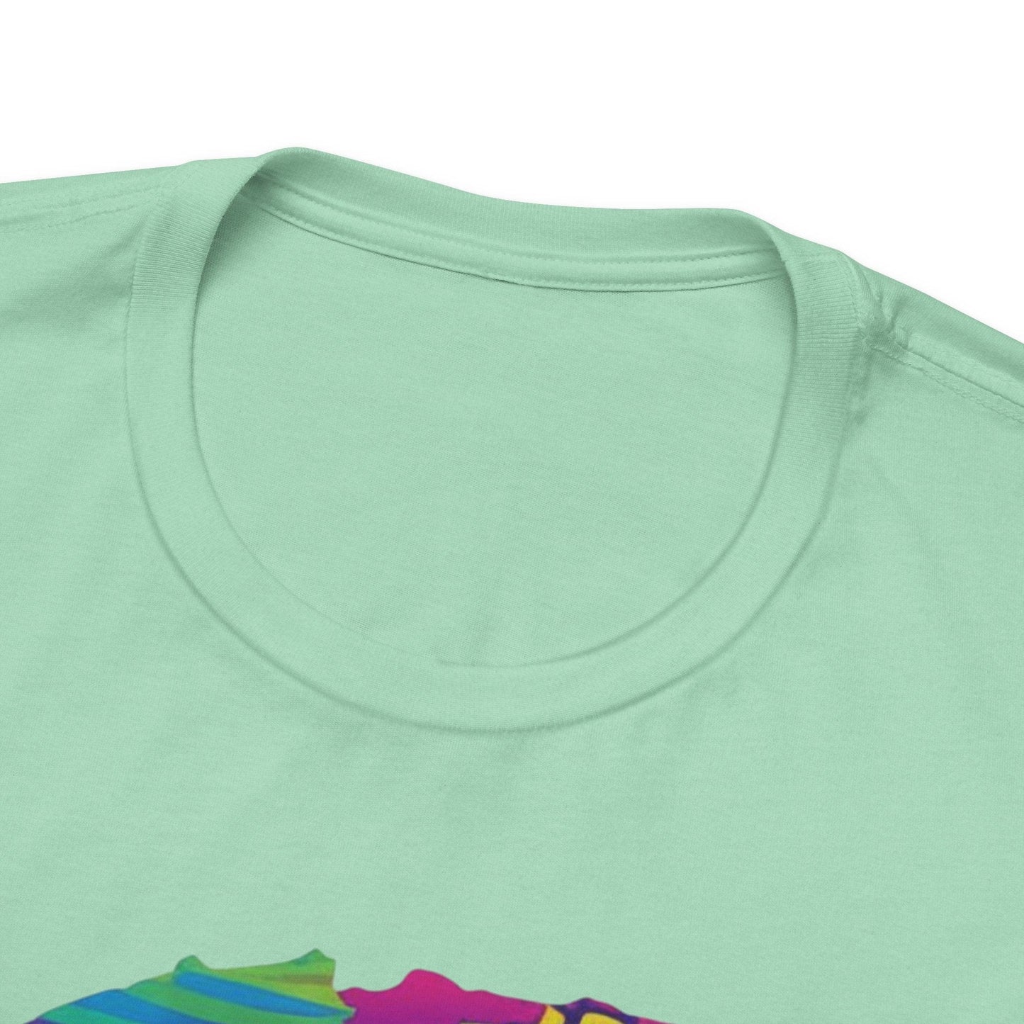 Golden Retriever 90's Neon TShirt