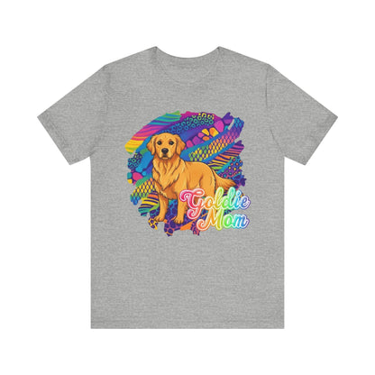 Golden Retriever 90's Neon TShirt
