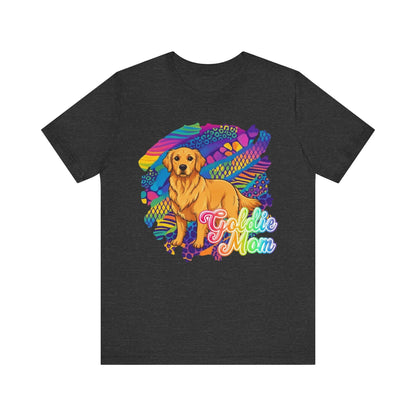 Golden Retriever 90's Neon TShirt