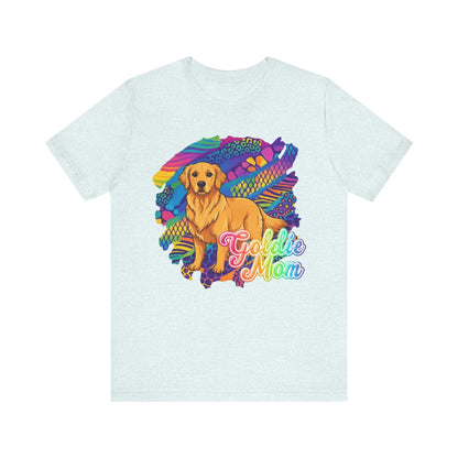 Golden Retriever 90's Neon TShirt