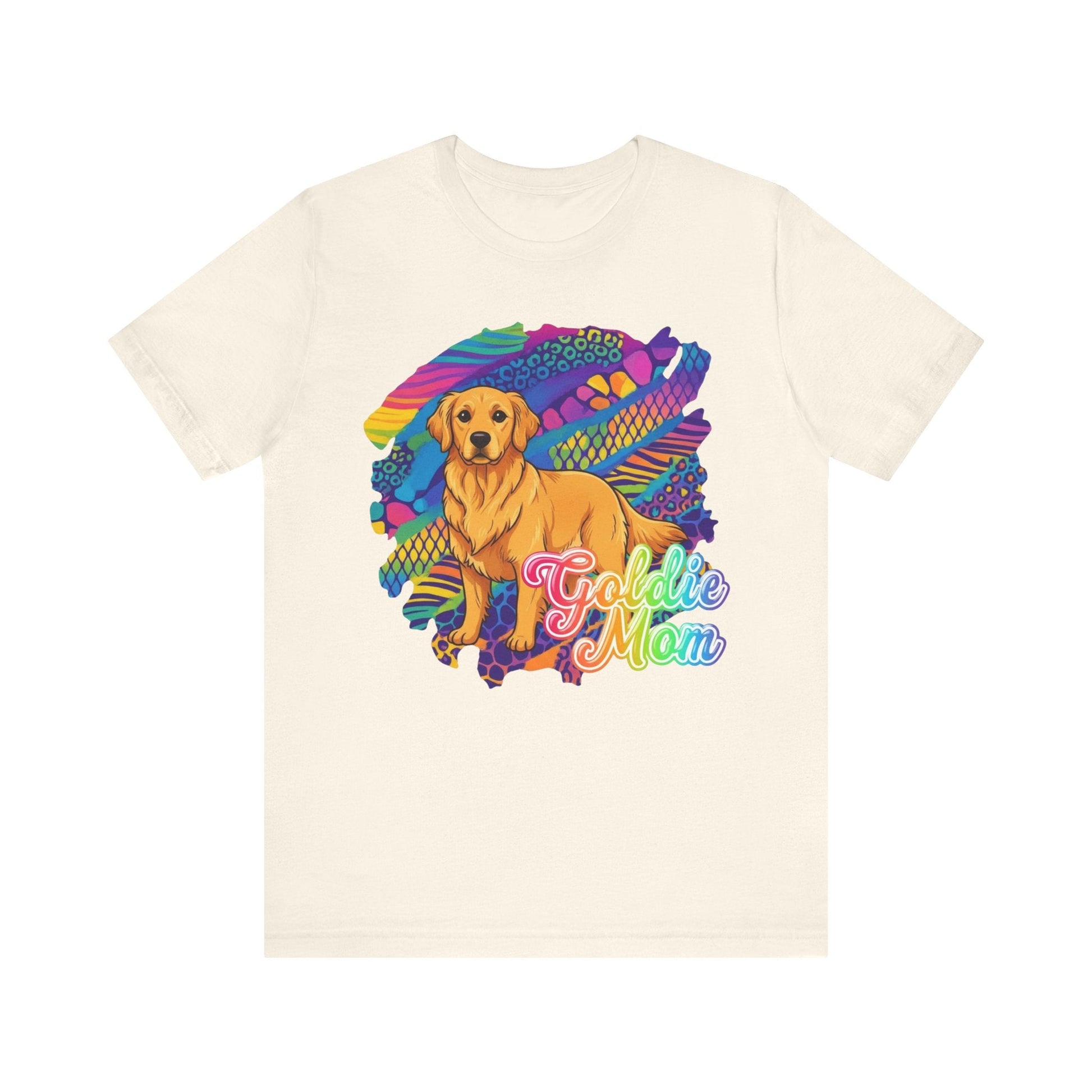 Golden Retriever 90's Neon TShirt