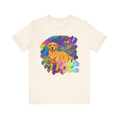 Golden Retriever 90's Neon TShirt