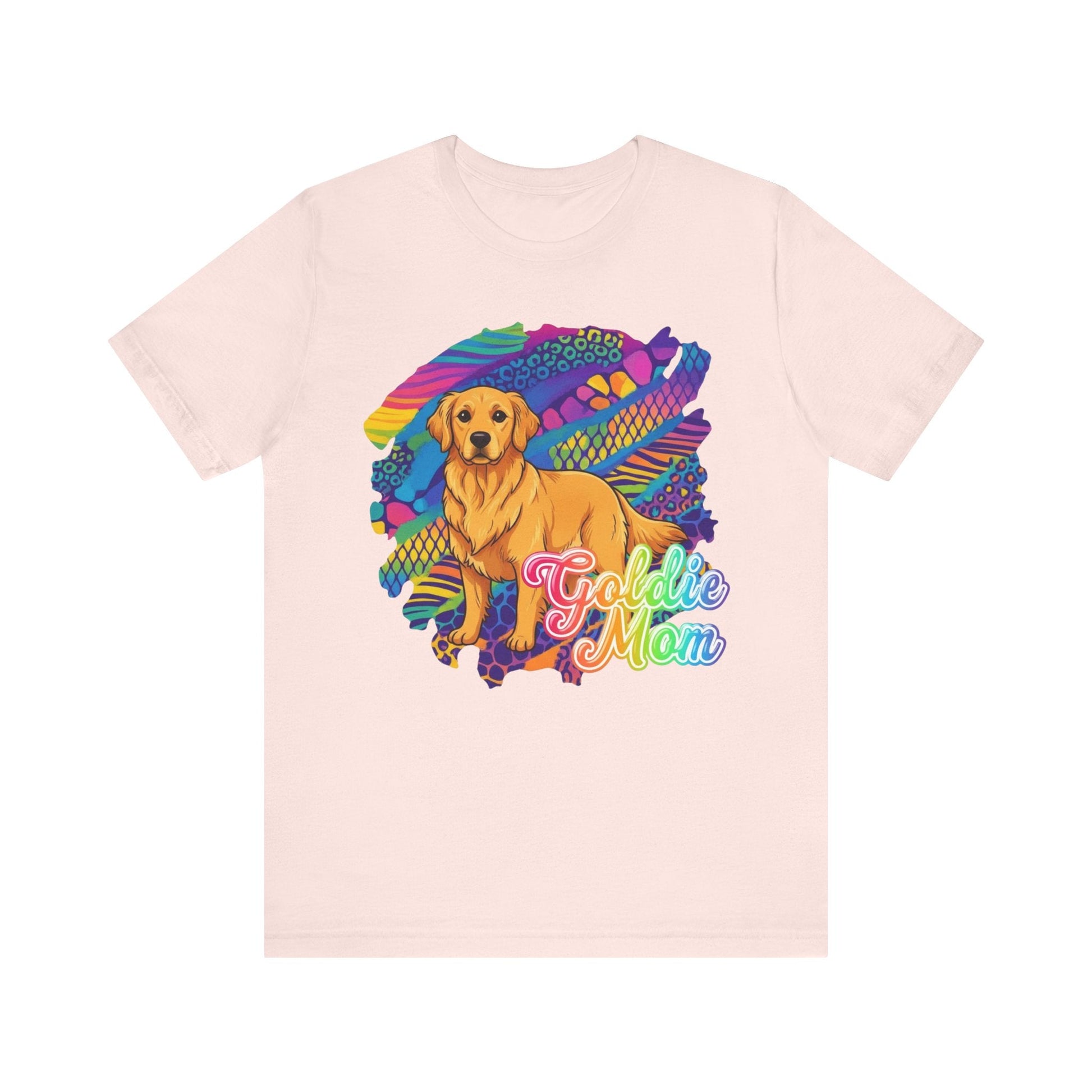 Golden Retriever 90's Neon TShirt