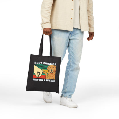 Golden Retriever Bestie Tote Bag