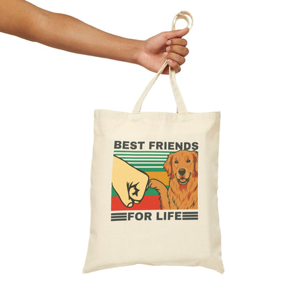 Golden Retriever Bestie Tote Bag