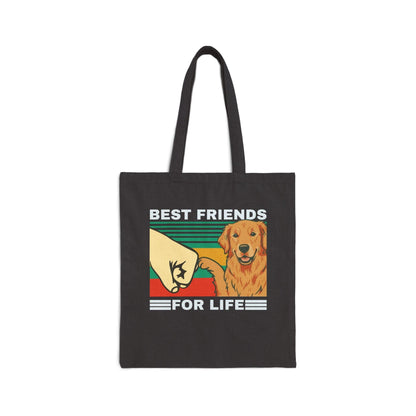 Golden Retriever Bestie Tote Bag