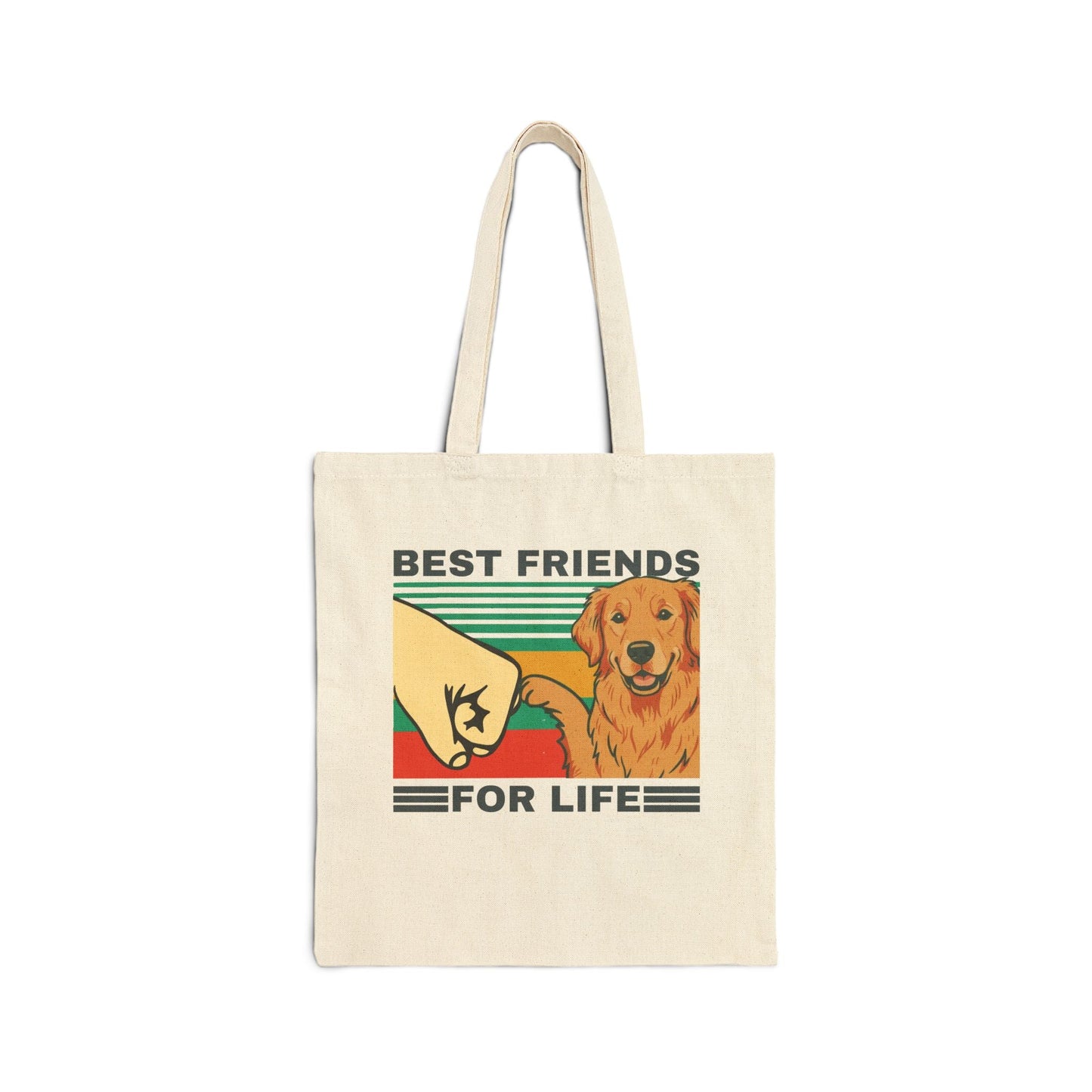 Golden Retriever Bestie Tote Bag