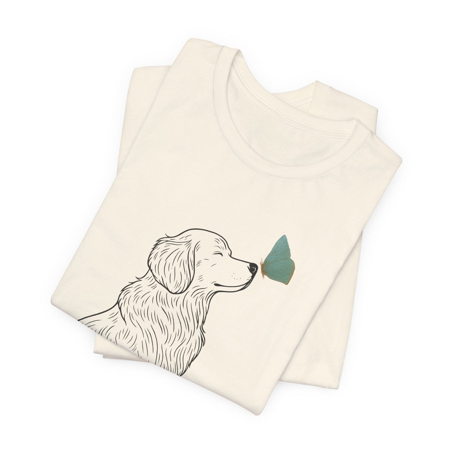 Golden Retriever Butterfly TShirt