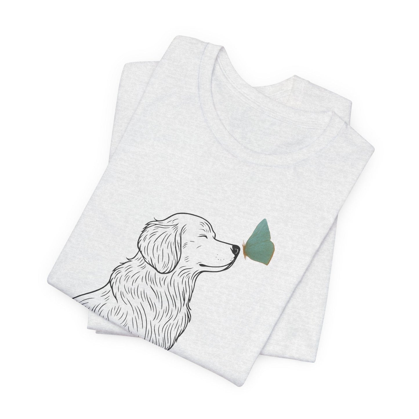 Golden Retriever Butterfly TShirt