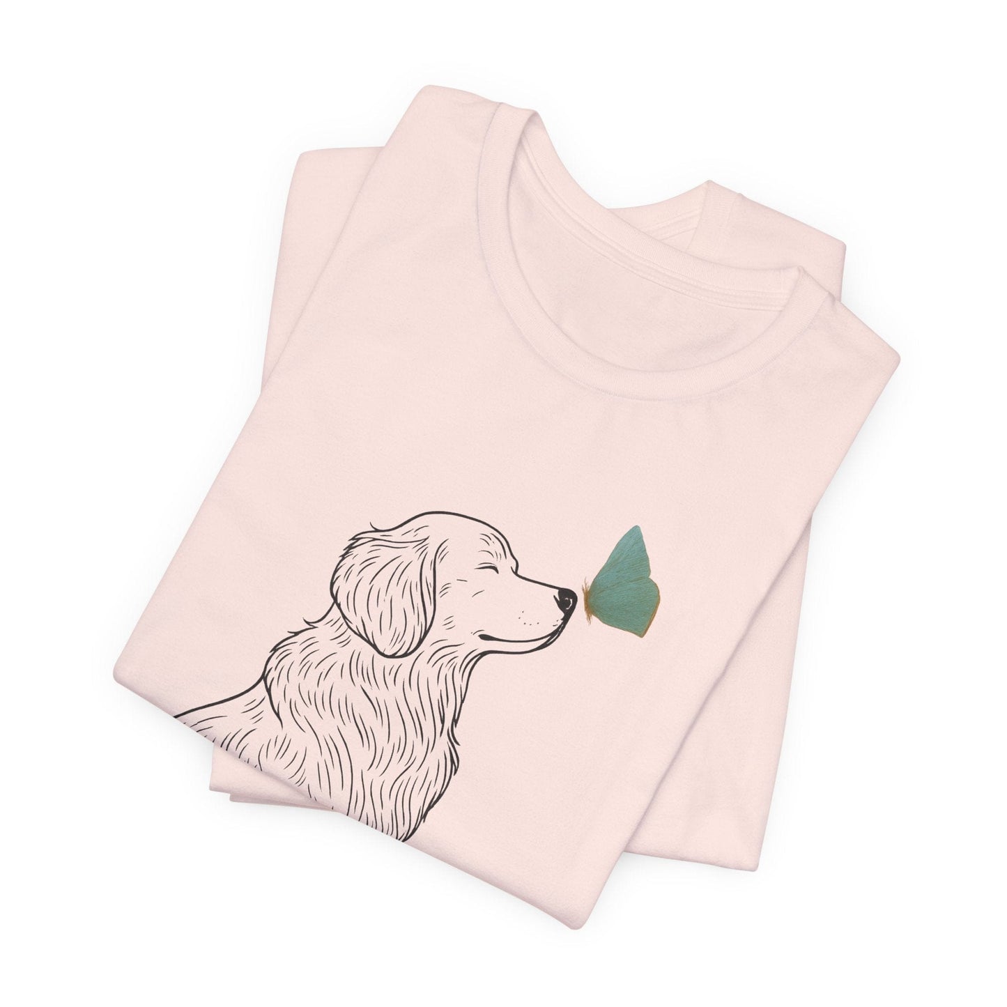 Golden Retriever Butterfly TShirt
