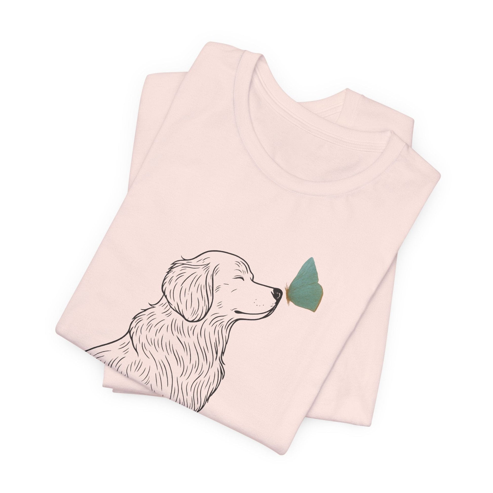 Golden Retriever Butterfly TShirt