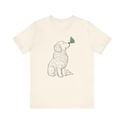 Golden Retriever Butterfly TShirt
