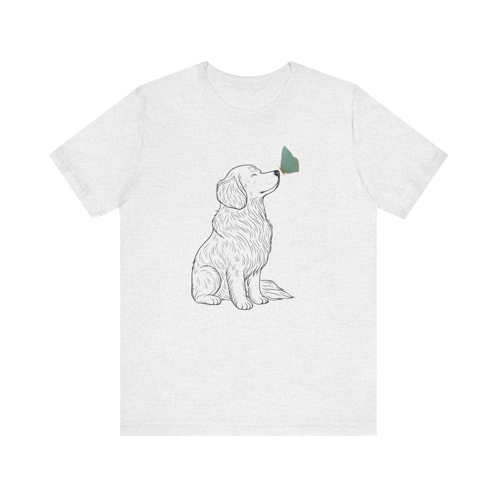 Golden Retriever Butterfly TShirt