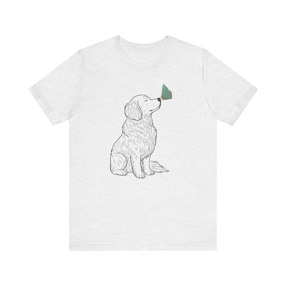 Golden Retriever Butterfly TShirt