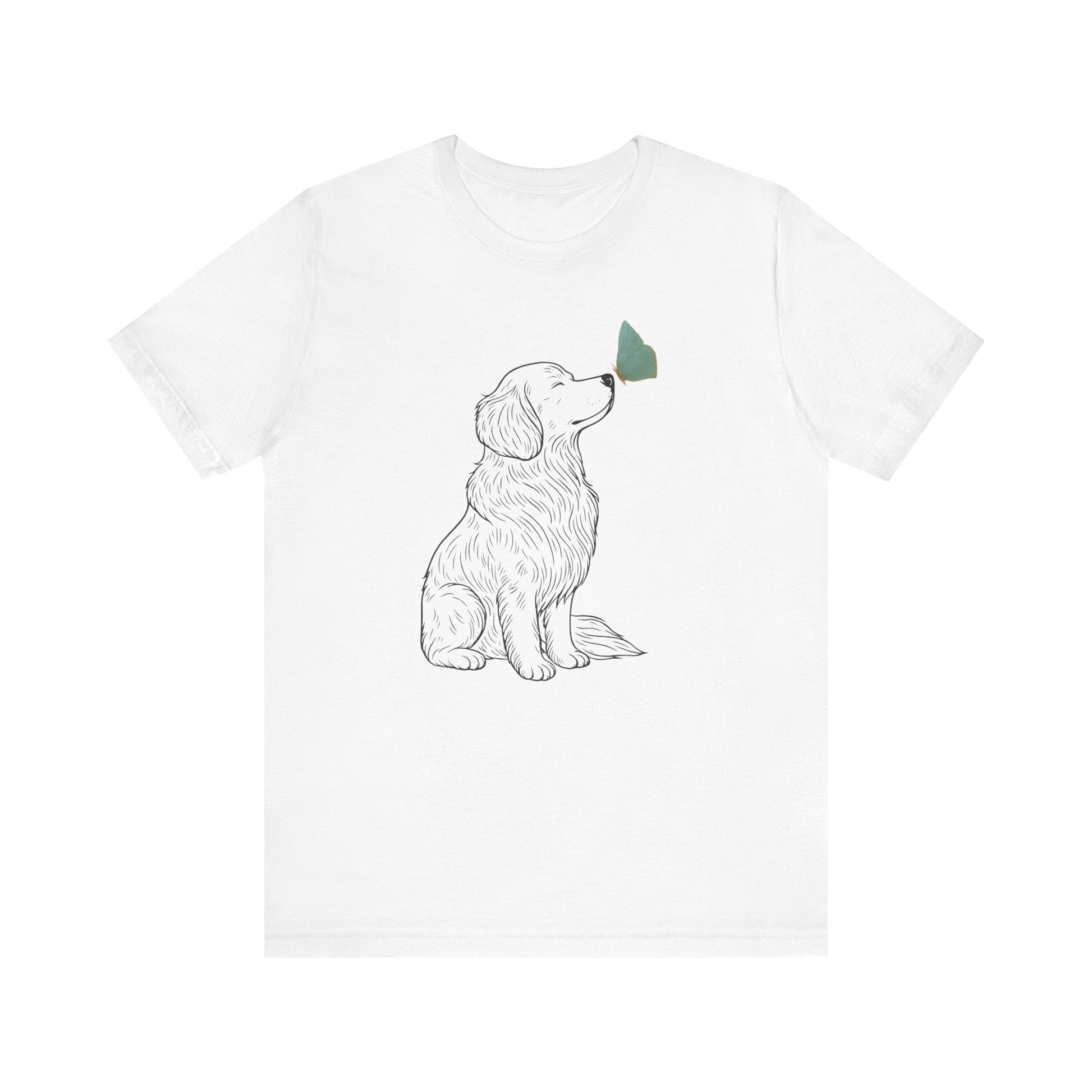 Golden Retriever Butterfly TShirt