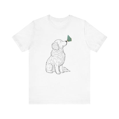Golden Retriever Butterfly TShirt