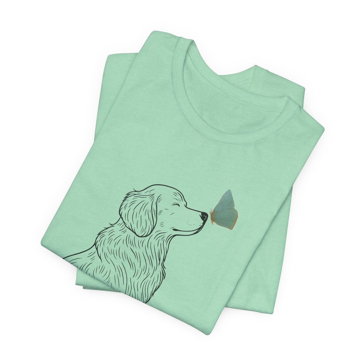 Golden Retriever Butterfly TShirt