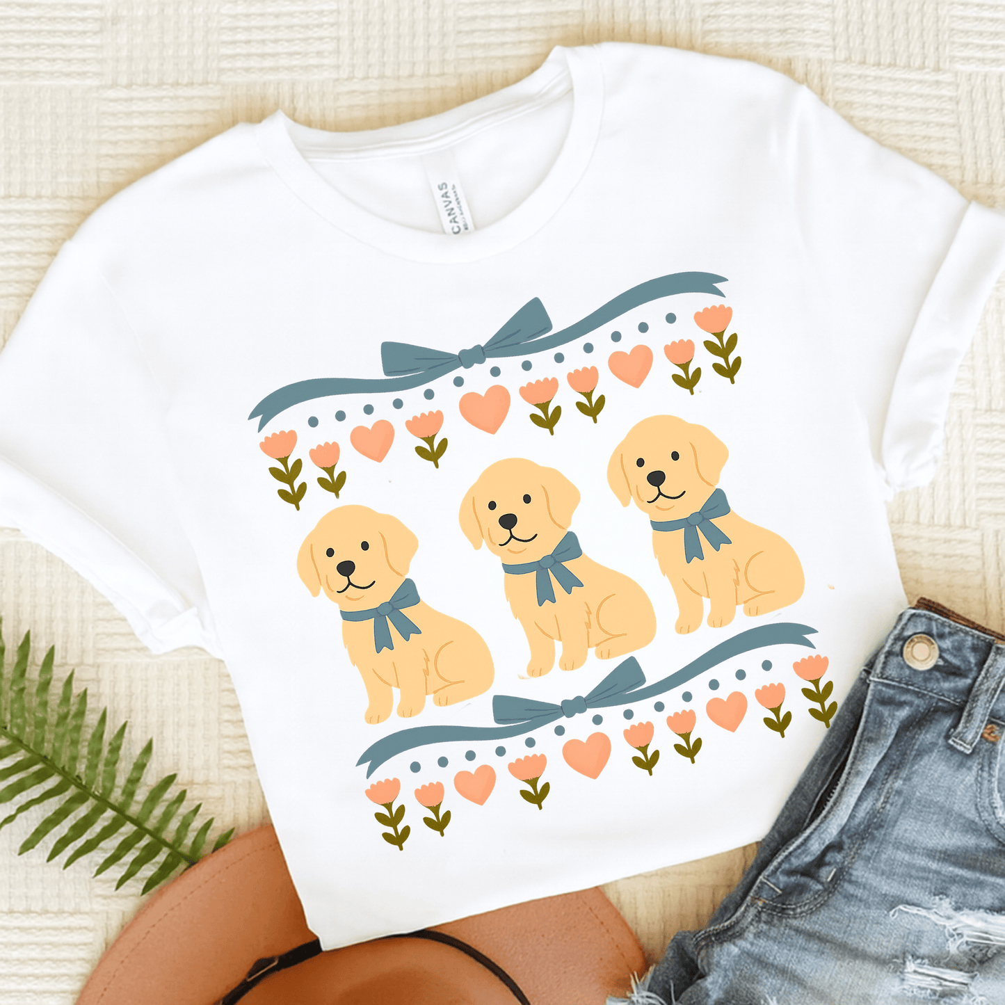 Golden Retriever Grandma Unisex TShirt White