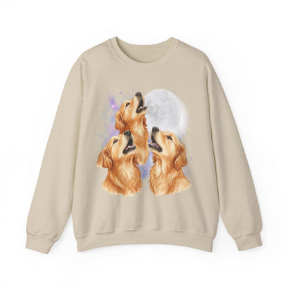 Golden Retriever Howling Sweatshirt