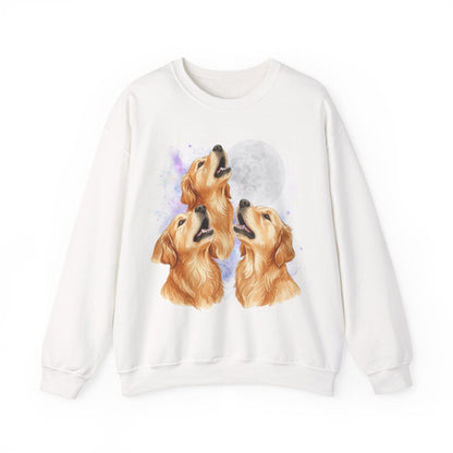 Golden Retriever Howling Sweatshirt