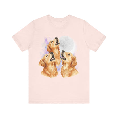 Golden Retriever Howling TShirt