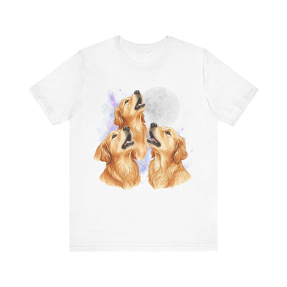 Golden Retriever Howling TShirt