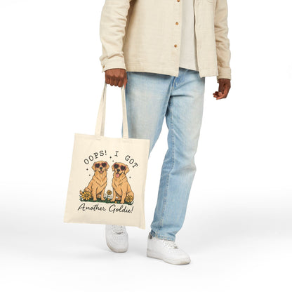 Golden Retriever Oops Tote Bag
