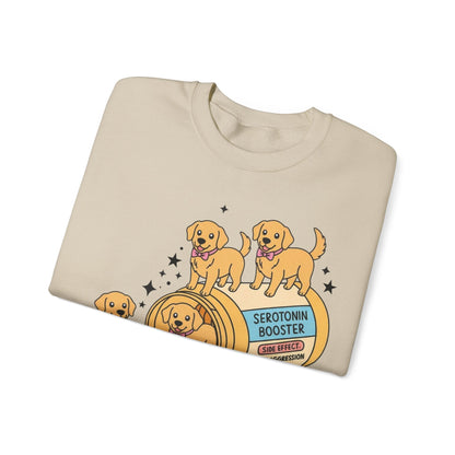 Golden Retriever Serotonin Sweatshirt