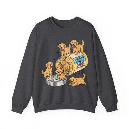 Golden Retriever Serotonin Sweatshirt