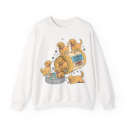 Golden Retriever Serotonin Sweatshirt