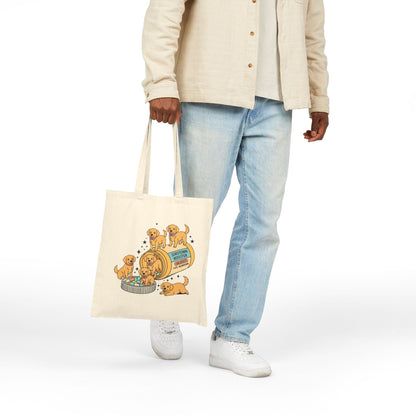 Golden Retriever Serotonin Tote Bag