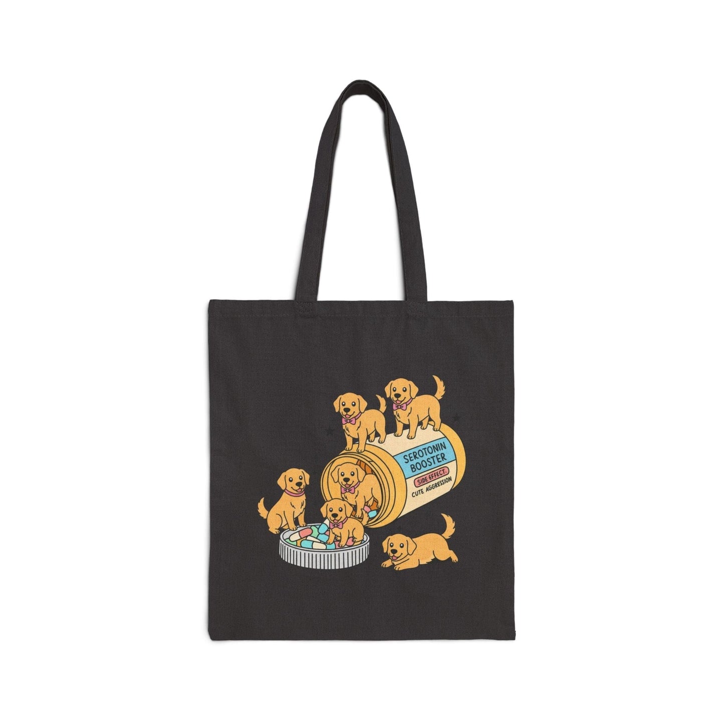 Golden Retriever Serotonin Tote Bag