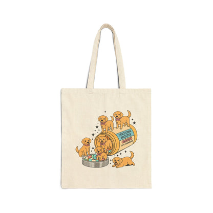 Golden Retriever Serotonin Tote Bag