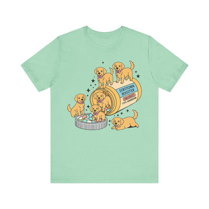 Golden Retriever Serotonin Tshirt
