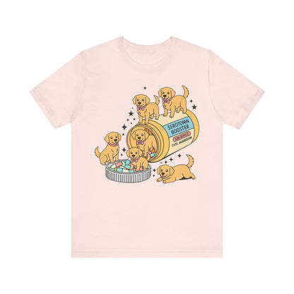 Golden Retriever Serotonin Tshirt