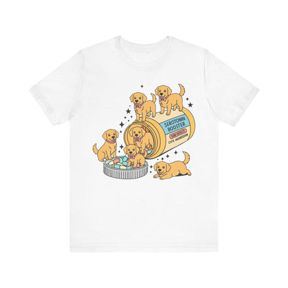 Golden Retriever Serotonin Tshirt
