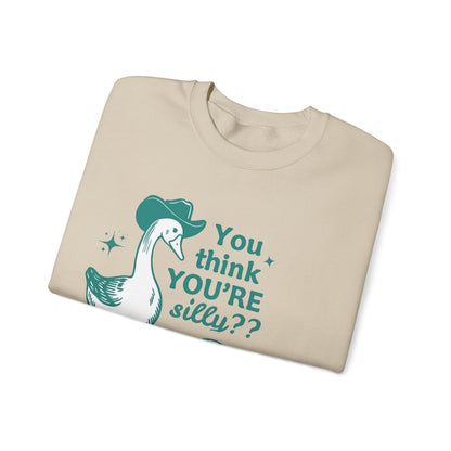 Golden Retriever Silly Goose Sweatshirt