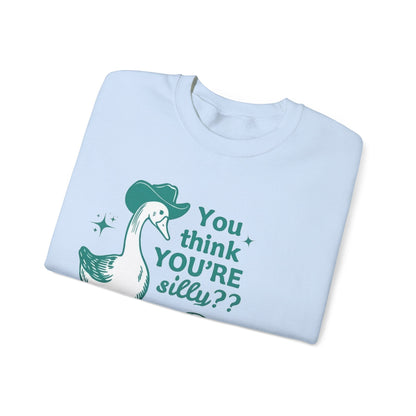 Golden Retriever Silly Goose Sweatshirt