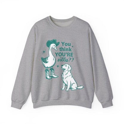 Golden Retriever Silly Goose Sweatshirt