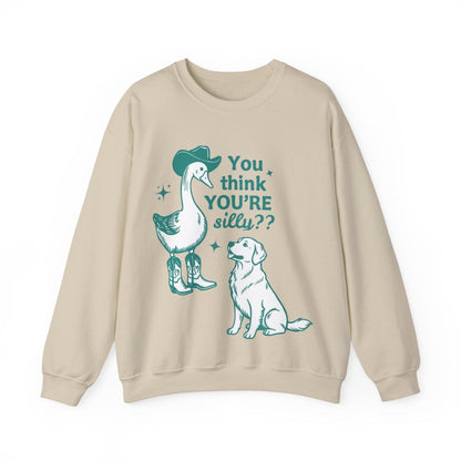 Golden Retriever Silly Goose Sweatshirt