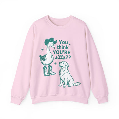 Golden Retriever Silly Goose Sweatshirt