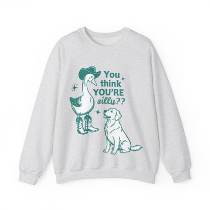 Golden Retriever Silly Goose Sweatshirt