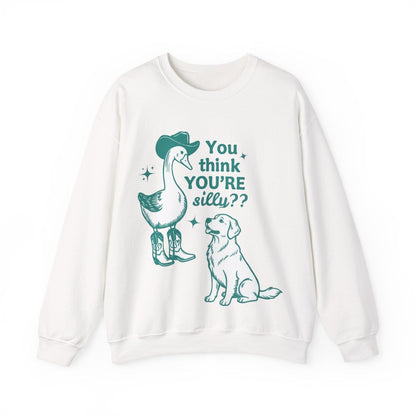 Golden Retriever Silly Goose Sweatshirt