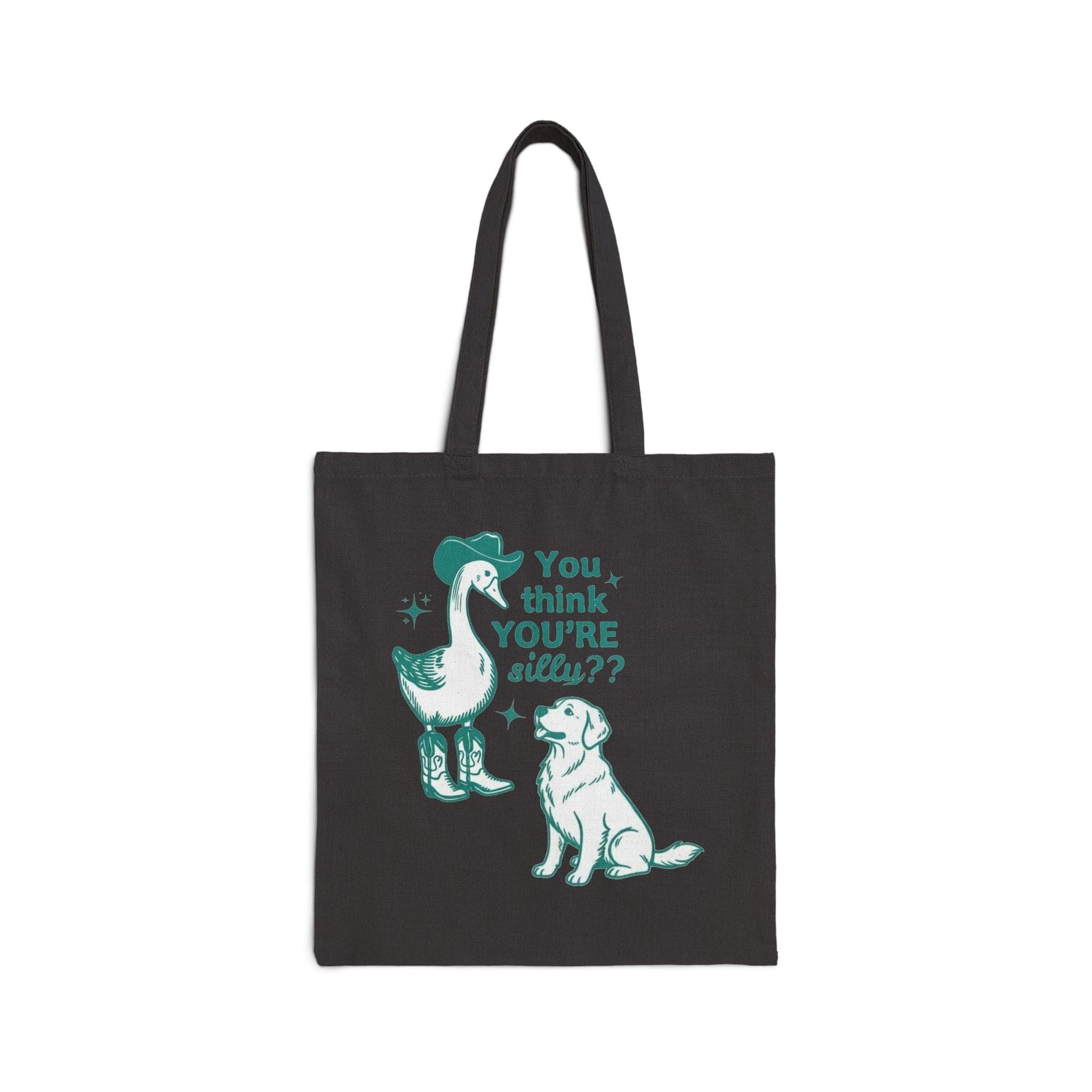 Golden Retriever Silly Goose Tote Bag