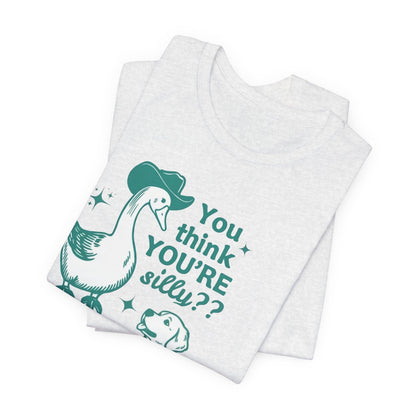 Golden Retriever Silly Goose Tshirt