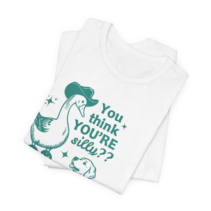 Golden Retriever Silly Goose Tshirt