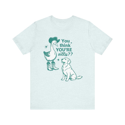 Golden Retriever Silly Goose Tshirt